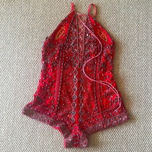 Beaded Romper